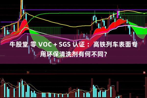 牛股堂 零 VOC + SGS 认证 ：高铁列车表面专用环保清洗剂有何不同？